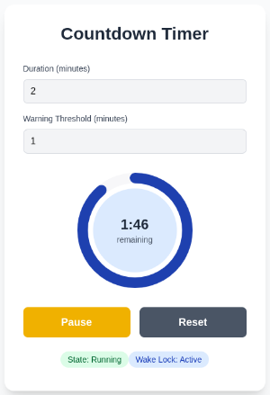 Countdown Timer v2